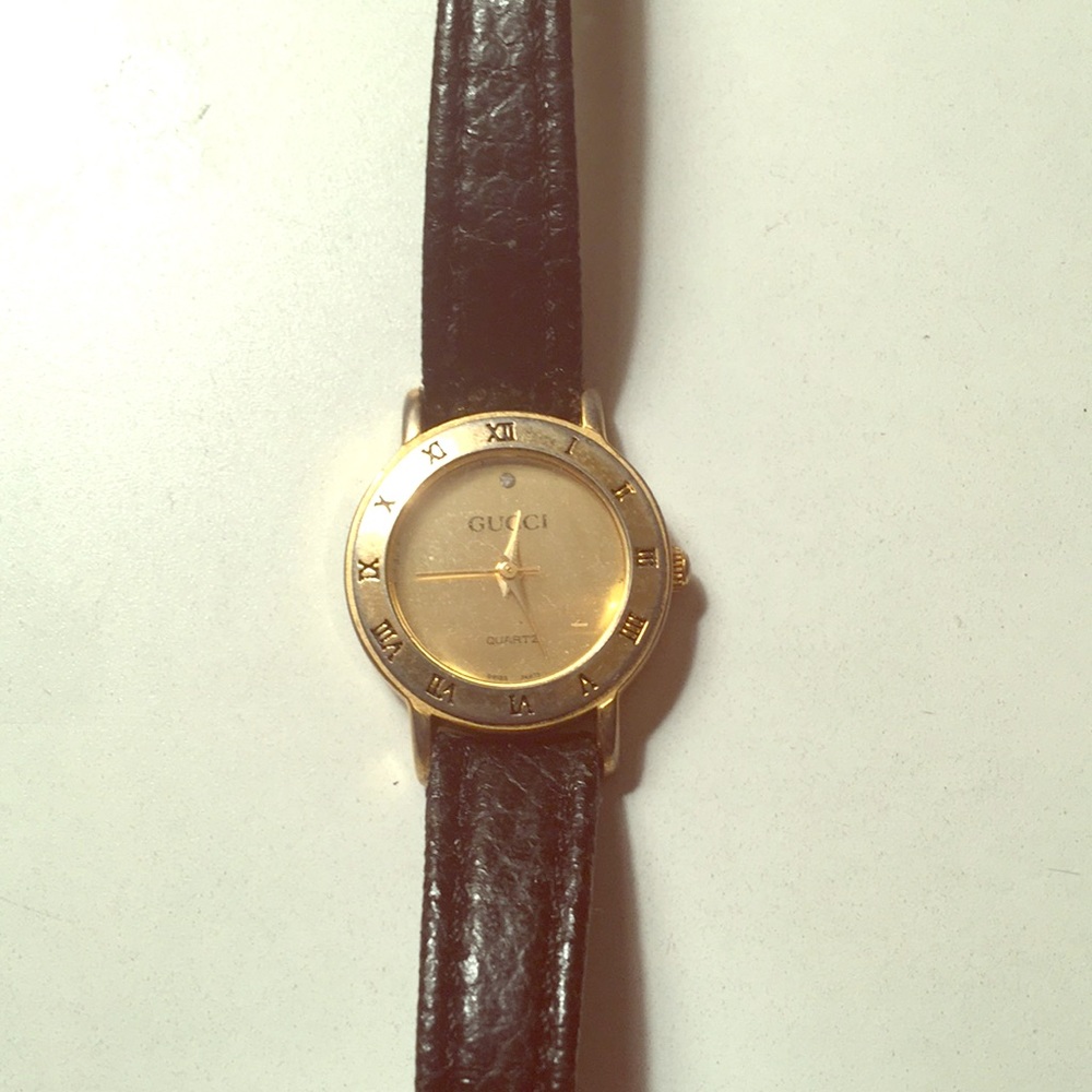 Woman’s Gucci Gold watch
